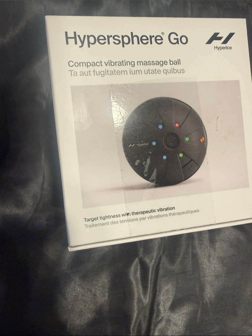 Hyperice Hypersphere Go Compact Vibrating Massage Ball — Black